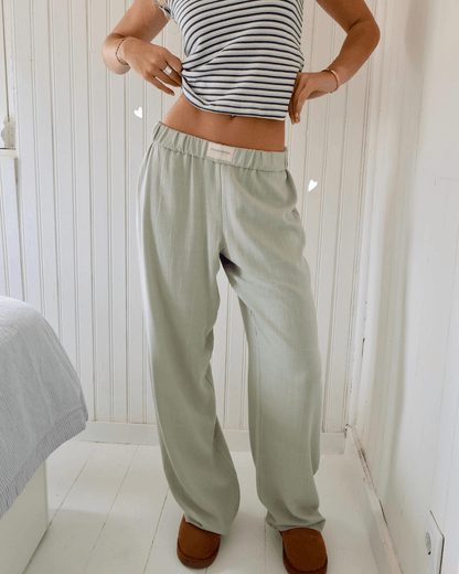 Women's Lounge Yoga Trousers Nalani - Relaxed Fit - Elastic Waistband - Soft & Lightweight