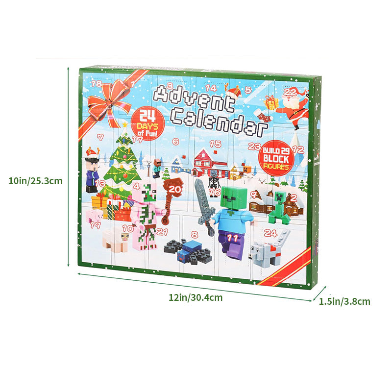 Minecraft Advent Calendar 2025 Edition Gift For Kids