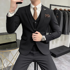 Men's 3-Piece Suit - Suit Jacket Waistcoat and Trousers