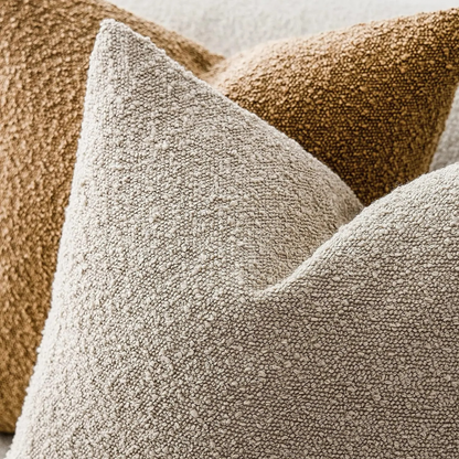 Elegant Boucle Cushion Cover for Sophisticated Home Decor NaLani