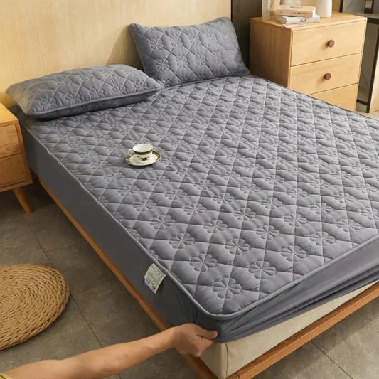 Ultra Soft Duvet Cover Set With 2 Pillowcases For Comfort Gray NALANI