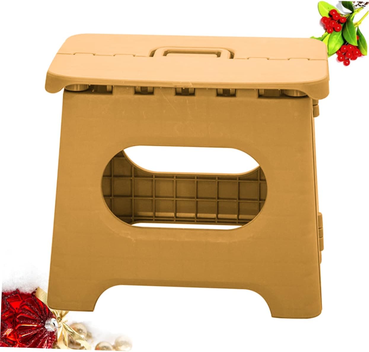Lightweight Portable Foldable Step Stool With Carry Handle NALANI