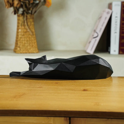Unique GeoCat Art Piece for Home Decor and Gift Ideas NaLani