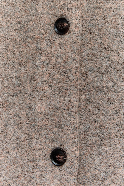 Cozy Short Knit Jacket With Scarf For Women In Winter NALANI