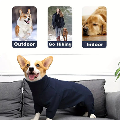 Windproof Dog Winter Coat Pajama Warmth For All Sizes NALANI