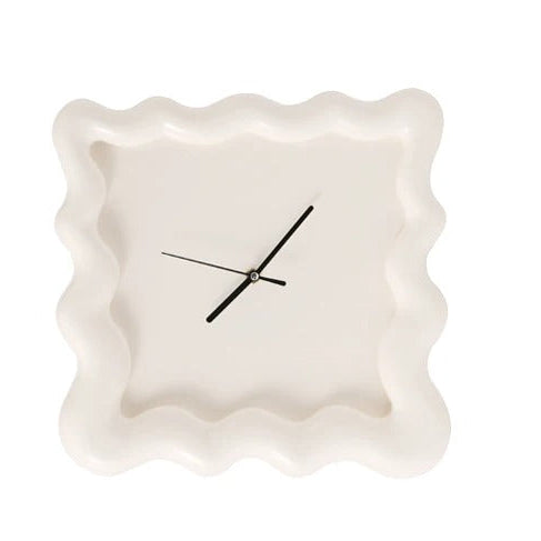 Elegant Minimalist Wall Clock for Home Decor 30cm ABS Plastic White NaLani