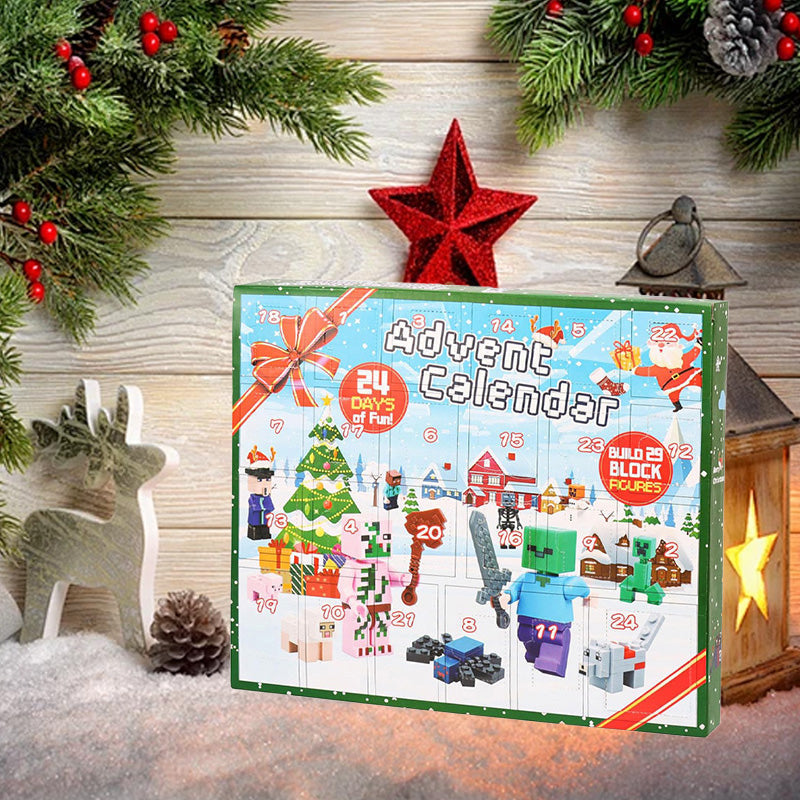 Minecraft Advent Calendar 2025 Edition Gift For Kids