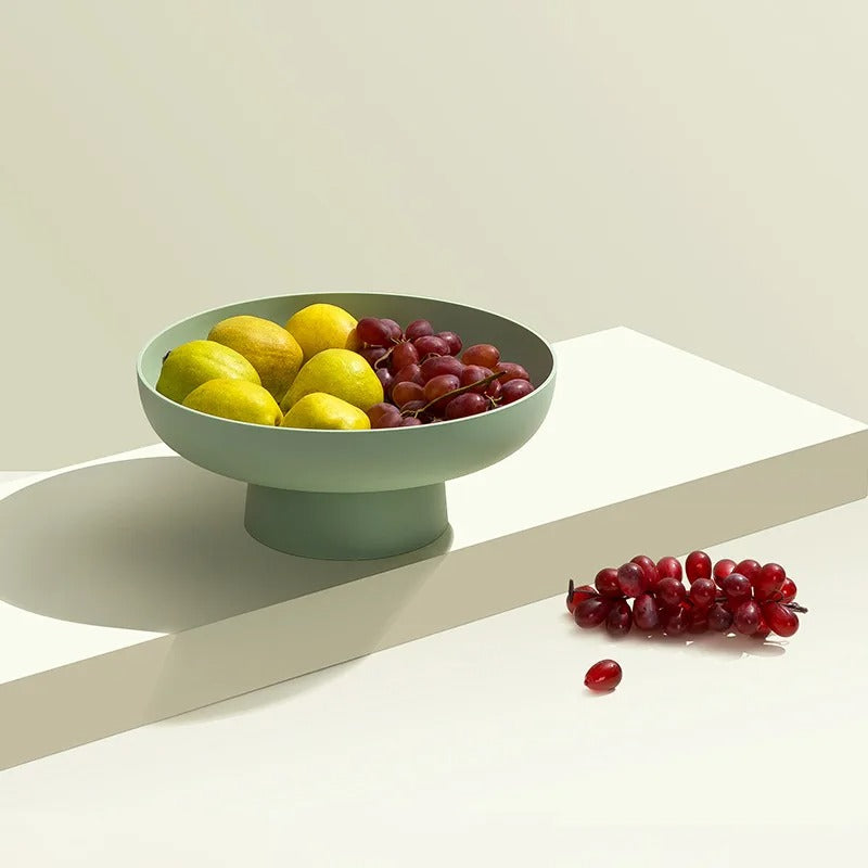 Elegant Fruit Bowl with Drainage System for Freshness and Style NaLani