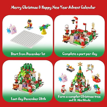 Building Blocks Advent Calendar 2025 24 Days Creative Fun