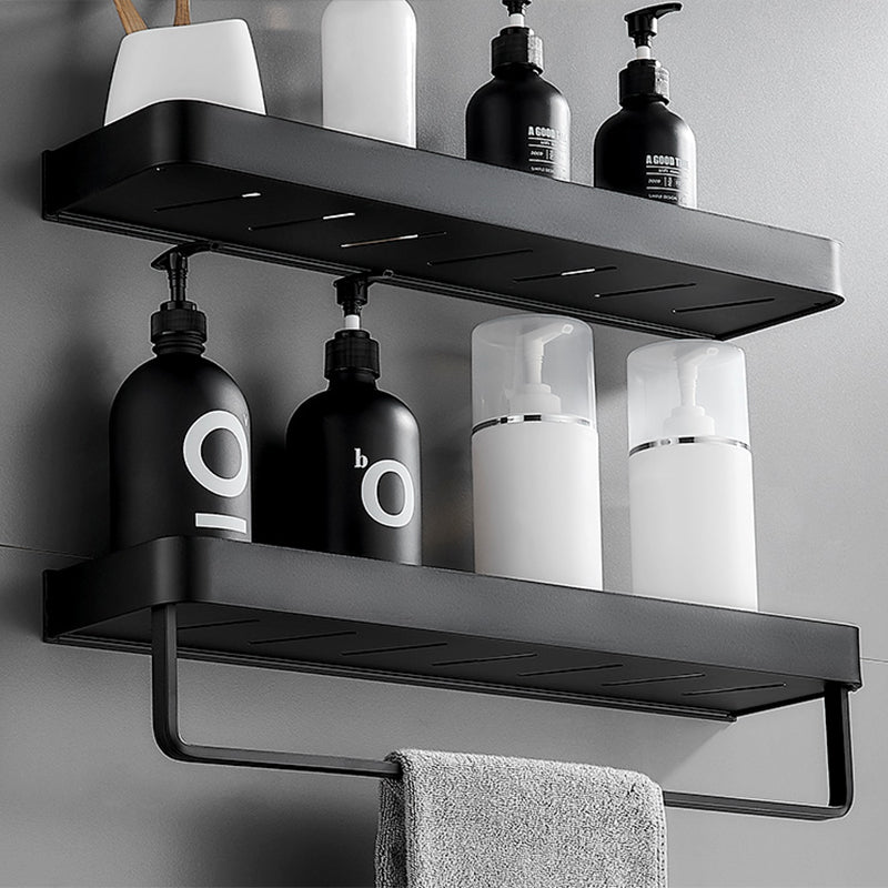 Matte Black Modern Bathroom Bath Shelf Set Anti Rust NALANI