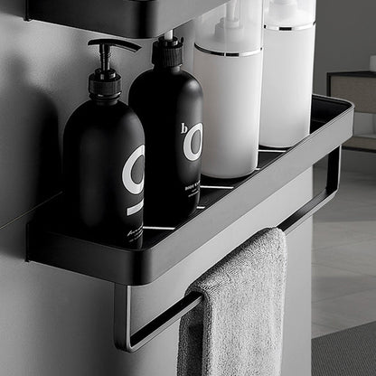 Matte Black Modern Bathroom Bath Shelf Set Anti Rust NALANI