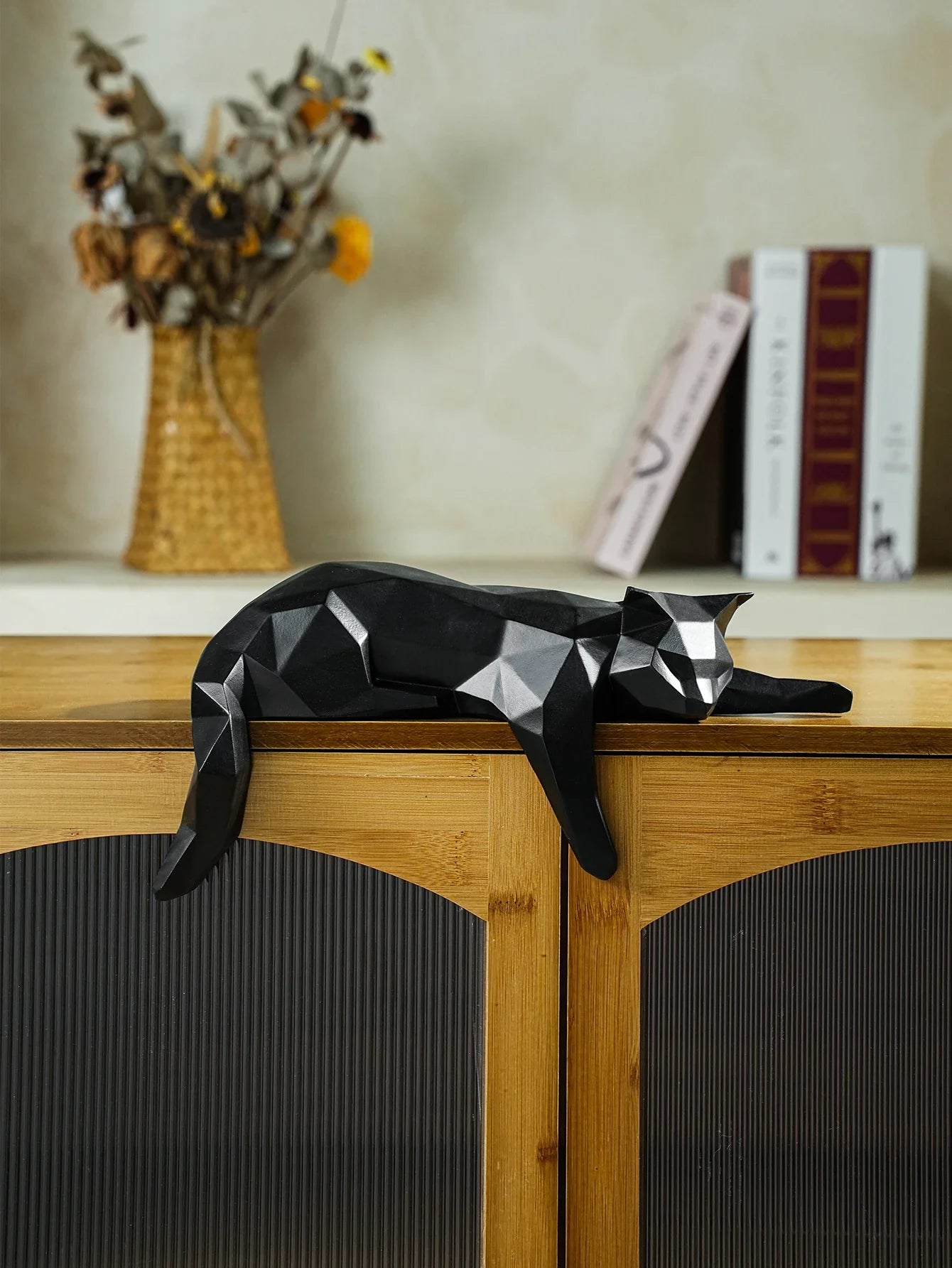 Unique GeoCat Art Piece for Home Decor and Gift Ideas NaLani