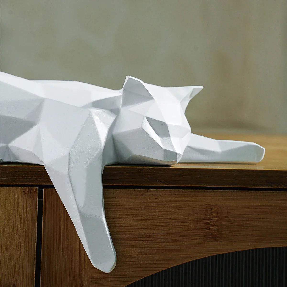 Unique GeoCat Art Piece for Home Decor and Gift Ideas NaLani
