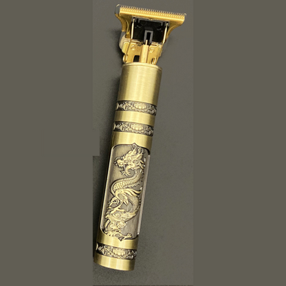 Rechargeable Vintage Barber Trimmer With Attachments Dragon Goud NALANI