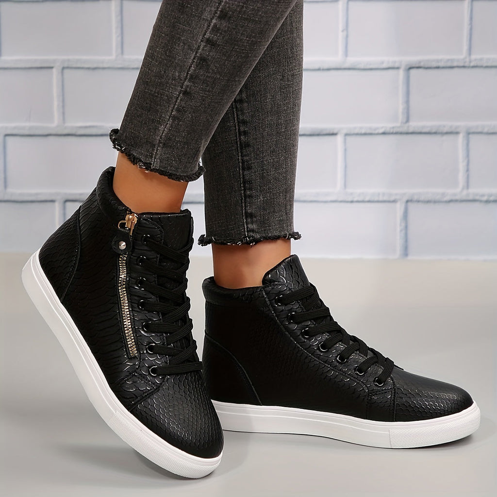 Women’s High-Top Sneakers | Casual Style For Everyday Wear Urban Daily Sneakers For Comfort And Style