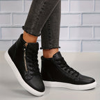 Women’s High-Top Sneakers | Casual Style For Everyday Wear Urban Daily Sneakers For Comfort And Style