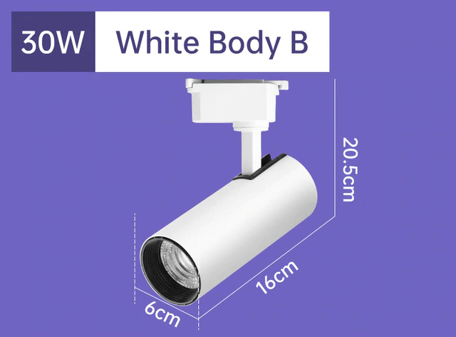 Arvesso | Surface Mounted Customizable LED Spotlights for Any Space Extra Large B Type White NALANI