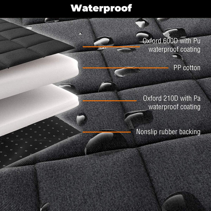 Dog Car Bed With Seat Protector For Travel Comfort NALANI