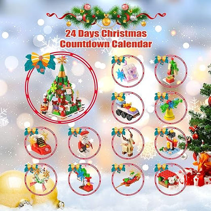 Building Blocks Advent Calendar 2025 24 Days Creative Fun