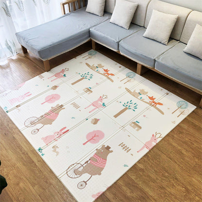 Foldable Thick Foam Floor Mat for Living Room and Babies NALANI