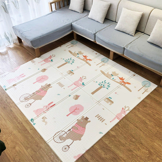 Foldable Thick Foam Floor Mat for Living Room and Babies NALANI