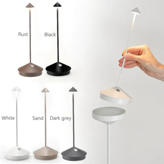 Wireless LED Table Lamp for Modern Home Decor and Brightness NaLani