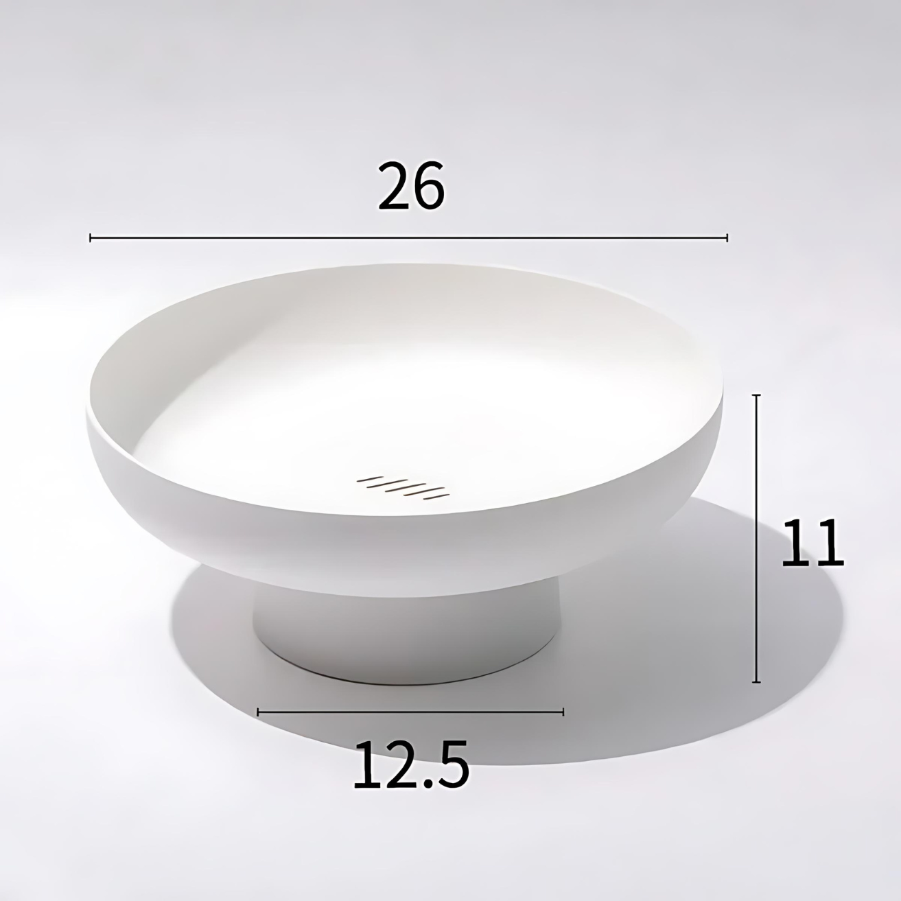 Elegant Fruit Bowl with Drainage System for Freshness and Style NaLani
