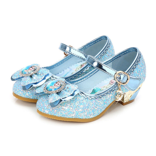 Girls Glitter High Heels Princess Shoes For Dress Up NALANI