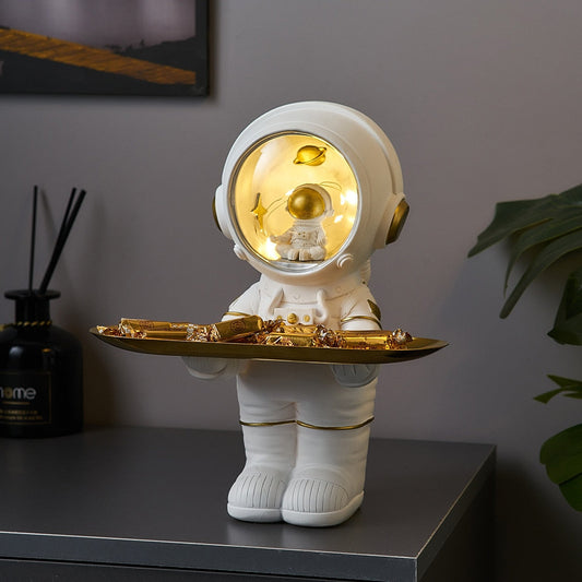 Unique Astronaut Storage Tray for Home Decor and Gift Idea NaLani