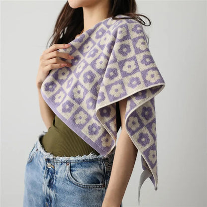 Elegant Cotton Polyester Bath Towel Set for Comfort and Style NaLani