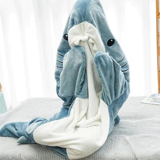 Shark Shaped Cozy Winter Blanket Soft and Trendy Home NALANI