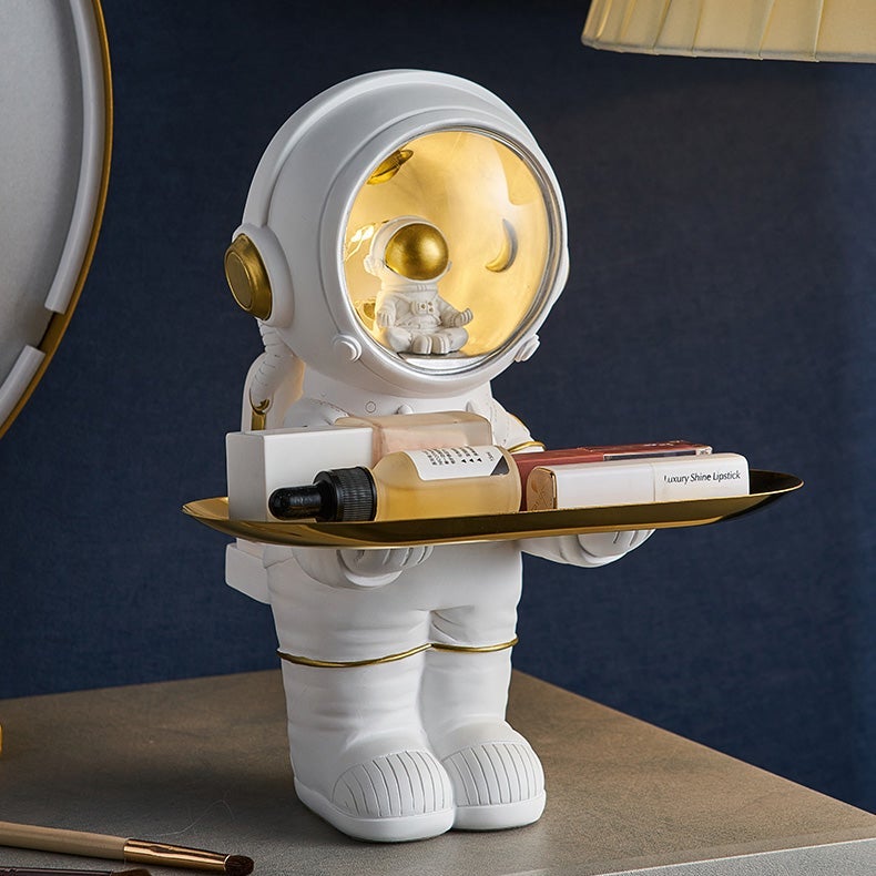 Unique Astronaut Storage Tray for Home Decor and Gift Idea NaLani