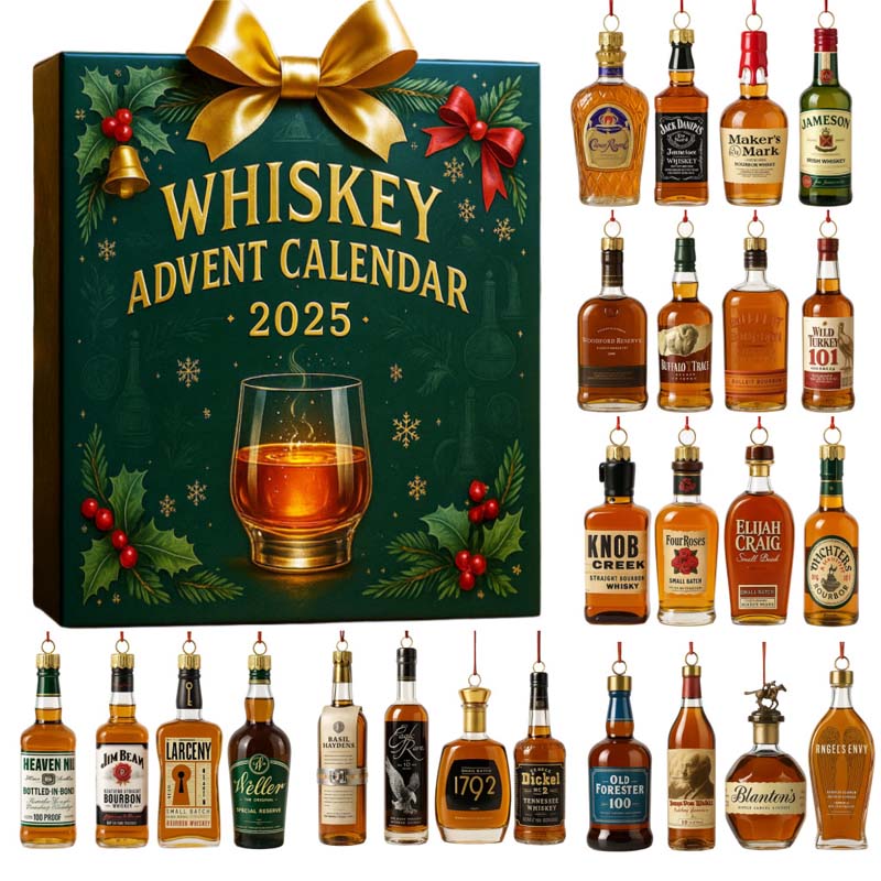 Beer And Whisky Advent Calendar 2025 Gift Edition For Festive Holidays