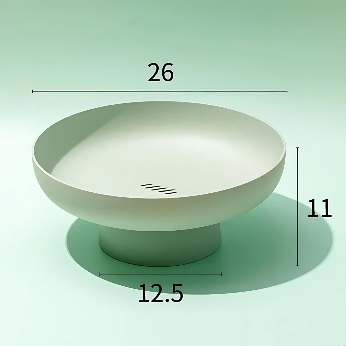 Elegant Fruit Bowl with Drainage System for Freshness and Style NaLani