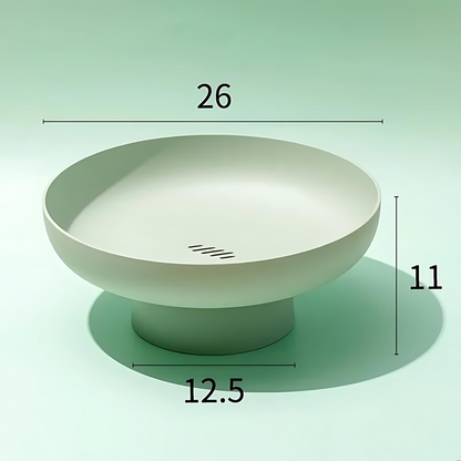 Elegant Fruit Bowl with Drainage System for Freshness and Style NaLani