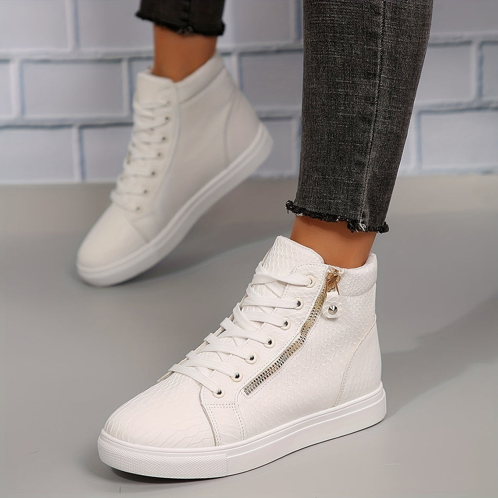 Women’s High-Top Sneakers | Casual Style For Everyday Wear Urban Daily Sneakers For Comfort And Style