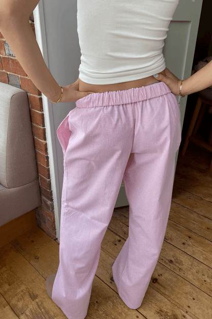 Women's Lounge Yoga Trousers Nalani - Relaxed Fit - Elastic Waistband - Soft & Lightweight