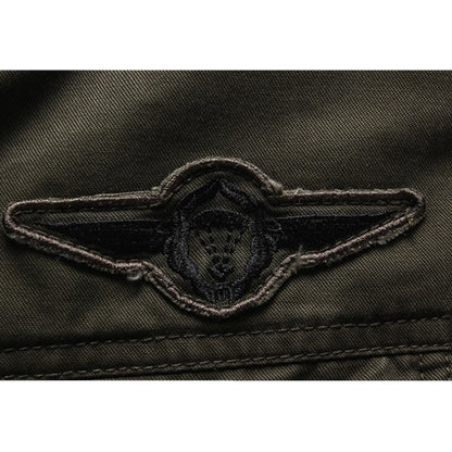 Mens Military Style Jacket With Stand Up Collar For Men