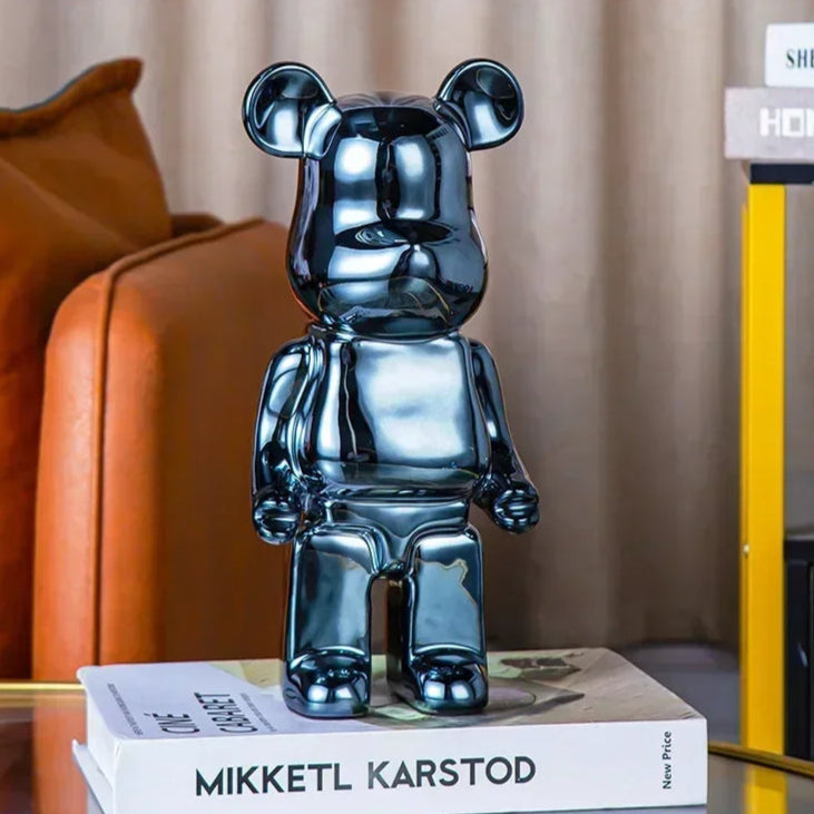 Aesthetic Bear Figurine Ceramic Statue for Luxury Living Room Decor Dabsy NaLani