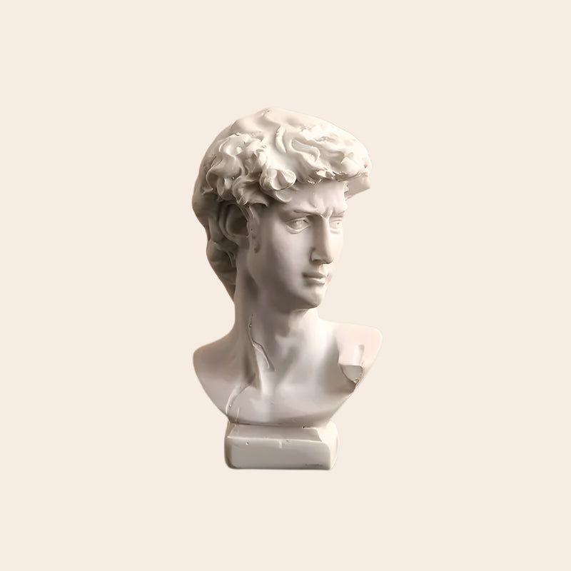 Greek Roman Mythology Sun God Resin Head Bust Sculpture for Home Decor Thyra NaLani