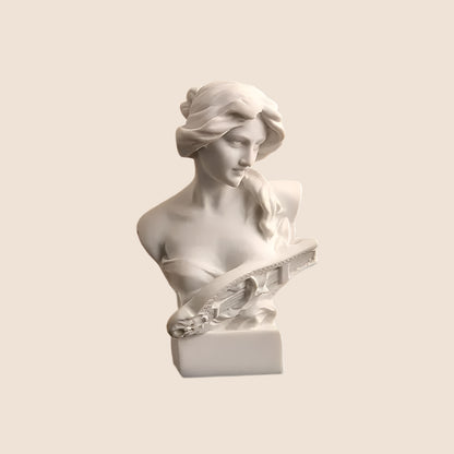 Greek Roman Mythology Sun God Resin Head Bust Sculpture for Home Decor Niros NaLani