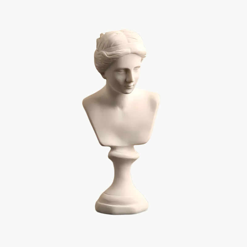 Greek Roman Mythology Sun God Resin Head Bust Sculpture for Home Decor Kalon NaLani