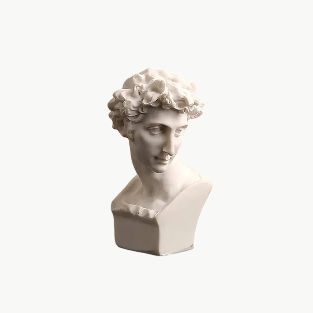 Greek Roman Mythology Sun God Resin Head Bust Sculpture for Home Decor Vexa NaLani
