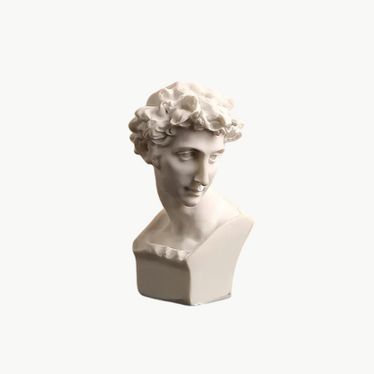 Greek Roman Mythology Sun God Resin Head Bust Sculpture for Home Decor Vexa NaLani