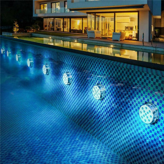 Waterproof LED Pool Light With Magnetic And Suction Mount NALANI