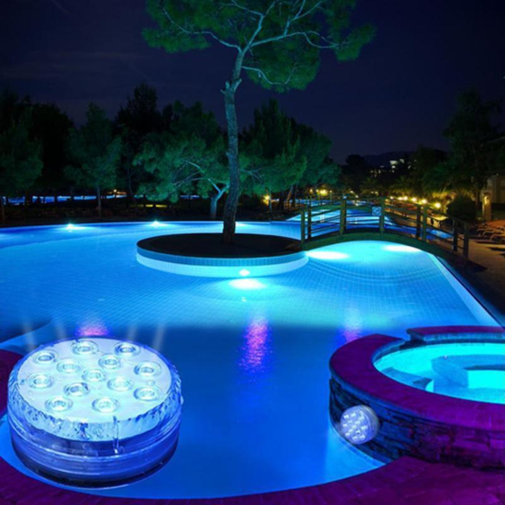 Waterproof LED Pool Light With Magnetic And Suction Mount NALANI