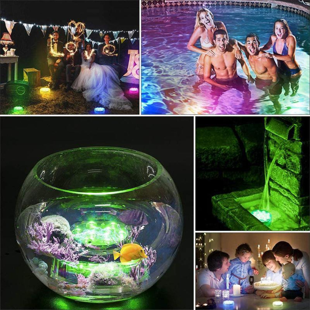Waterproof LED Pool Light With Magnetic And Suction Mount NALANI
