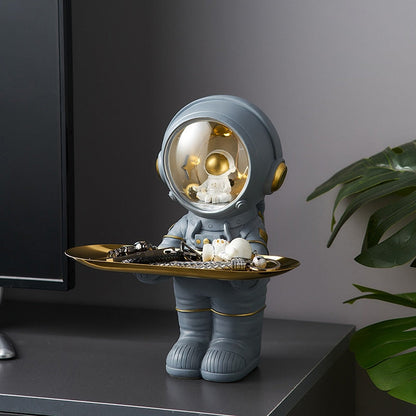 Unique Astronaut Storage Tray for Home Decor and Gift Idea NaLani