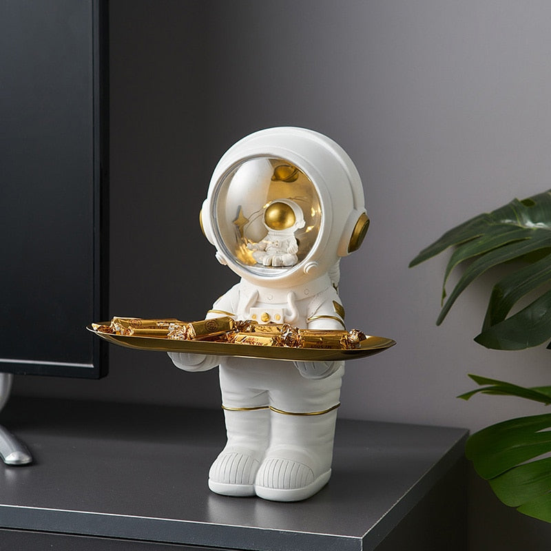 Unique Astronaut Storage Tray for Home Decor and Gift Idea NaLani