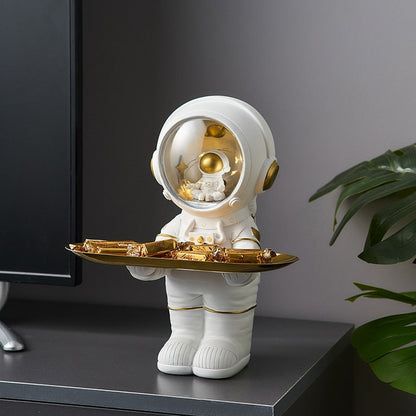 Unique Astronaut Storage Tray for Home Decor and Gift Idea NaLani